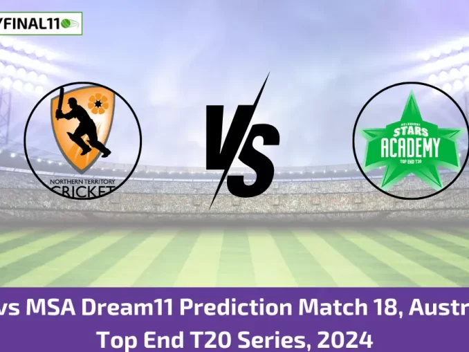 NTS vs MSA Dream11 Prediction Match 18, Australian Top End T20 Series, 2024