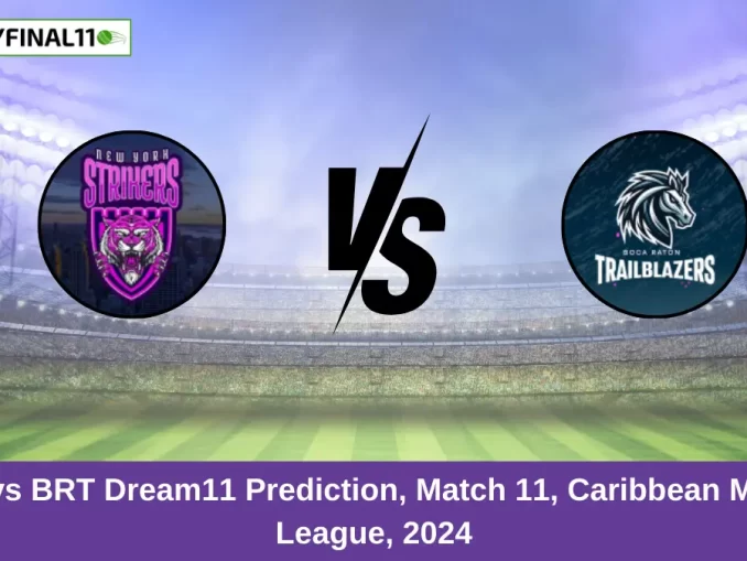 NYS vs BRT Dream11 Prediction, Match 11, Caribbean MAX60 League, 2024