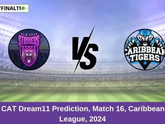 NYS vs CAT Dream11 Prediction, Match 16, Caribbean MAX60 League, 2024