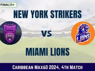 NYS vs MLS Dream11 Prediction Today Match 4 Pitch Report & Stats - Caribbean Max60 2024