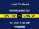 OVI-W vs LNS-W Player Battle, Head to Head Team Stats, Player Record (1)