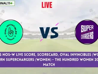 OVI-W vs NOS-W Live Score, Scorecard, The Hundred Women, 12th Match 2024