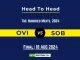 OVI vs SOB Player Battle, Head to Head Team Stats, Player Record (1)