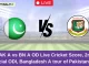 PAK A vs BN A OD Live Cricket Score, 2nd unofficial ODI, Bangladesh A tour of Pakistan , 2024