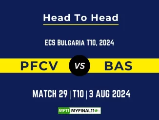 PFCV vs BAS Player Battle, Head to Head Team Stats, Team Record