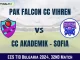 PFCV vs CCAS Dream11 Prediction Today 32nd Match, Pitch Report, and Player Stats, ECS T10 Bulgaria, 2024