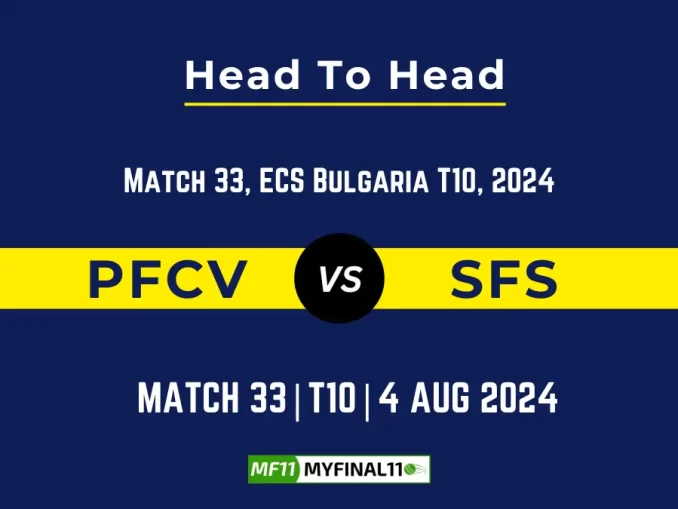 PFCV vs SFS Player Battle, Head to Head Team Stats, Team Record