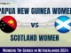 PNG-W vs SC-W Dream11 Match Details