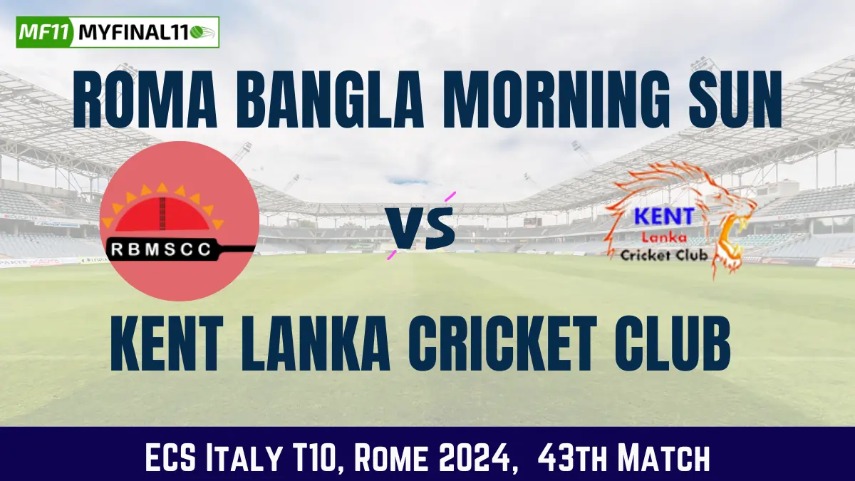 RBMS vs KEL Dream11 Match Details