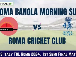 RBMS vs RCC Dream11 Prediction Today: 1st Semi-Final Pitch Report, and Player Stats | ECS Italy T10, Rome 2024