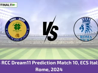 RC VS RCC Dream11 Prediction Match 10, ECS Italy T10, Rome, 2024