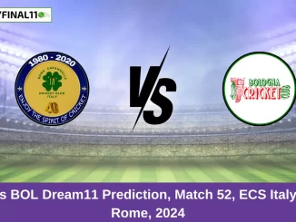 RC vs BOL Dream11 Prediction, Match 52, ECS Italy T10, Rome, 2024