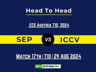 SEP vs ICCV Player Battle, Head to Head Team Stats, Player Record (1)