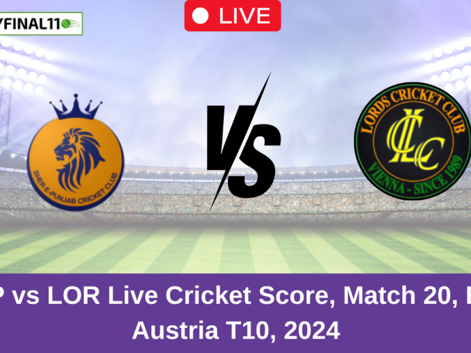 SEP vs LOR Live Cricket Score, Match 20, ECS Austria T10, 2024