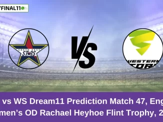 SES vs WS Dream11 Prediction Match 47, English Women’s OD Rachael Heyhoe Flint Trophy, 2024