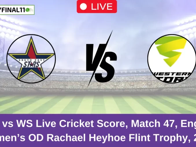 SES vs WS Live Cricket Score, Match 47, English Women’s OD Rachael Heyhoe Flint Trophy, 2024