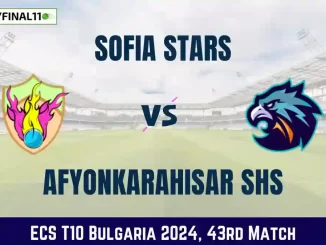 SFS vs AFK Dream11 Prediction Today 43rd Match, Pitch Report, and Player Stats, ECS T10 Bulgaria, 2024