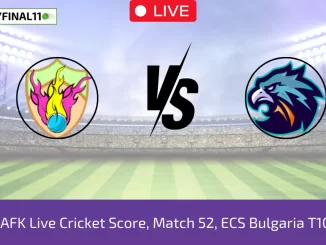 SFS vs AFK Live Cricket Score, Match 52, ECS Bulgaria T10, 2024 (2)