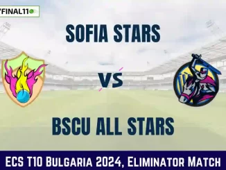 SFS vs BAS Dream11 Prediction Today Eliminator Match, Pitch Report, and Player Stats, ECS T10 Bulgaria, 2024