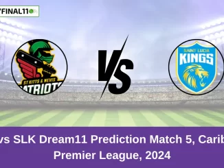 SKN vs SLK Dream11 Prediction Match 5, Caribbean Premier League, 2024