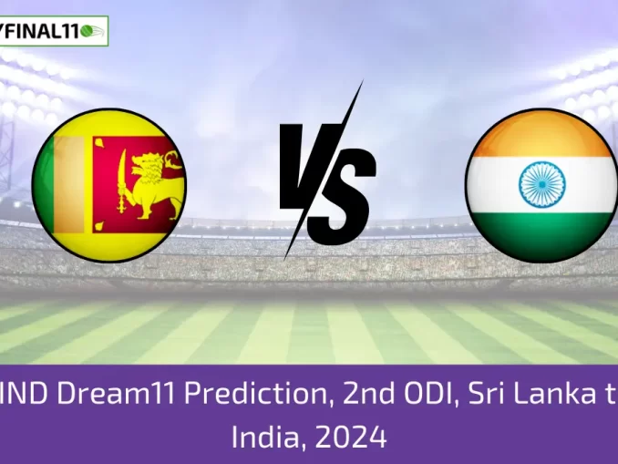 SL vs IND Dream11 Prediction, 2nd ODI, Sri Lanka tour of India, 2024