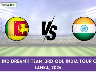 SL vs IND Dream11 team, 3rd ODI, India tour of Sri Lanka, 2024