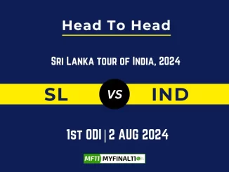 SL vs IND Player Battle, Head to Head Team Stats, Team Record (2)