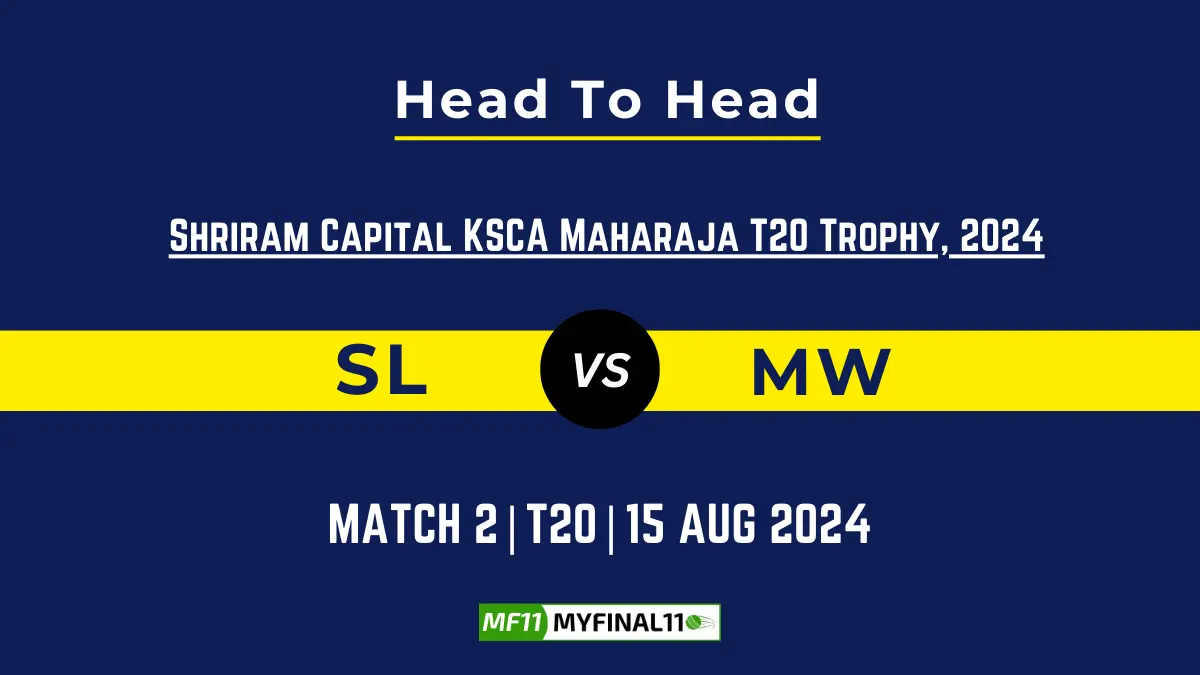 SL vs MW Player Battle, Head to Head Team Stats, Player Record