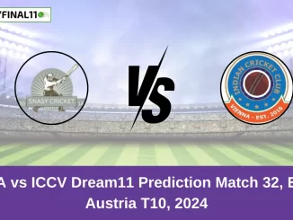 SNA vs ICCV Dream11 Prediction Match 32, ECS Austria T10, 2024