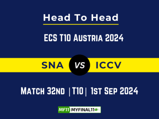 SNA vs ICCV Player Battle, Head to Head Team Stats, Team Record - ECS T10 Austria 2024