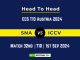 SNA vs ICCV Player Battle, Head to Head Team Stats, Team Record - ECS T10 Austria 2024