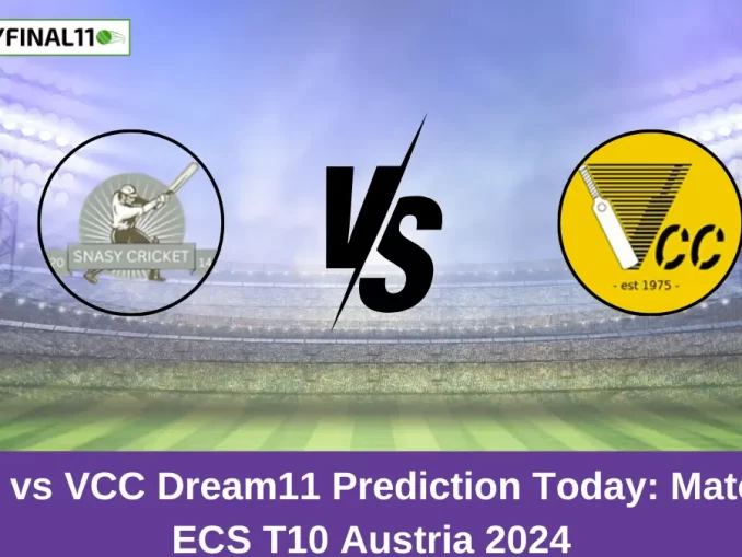 SNA vs VCC Dream11 Prediction Today: Match 3 Pitch Report, and Player Stats | ECS T10 Austria 2024