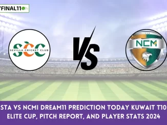 STA vs NCMI Dream11 Prediction Today Kuwait T10 Elite Cup, Pitch Report, and Player Stats 2024