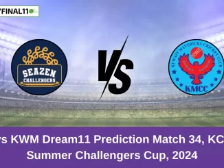 SZN vs KWM Dream11 Prediction Match 34, KCC T10 Summer Challengers Cup, 2024