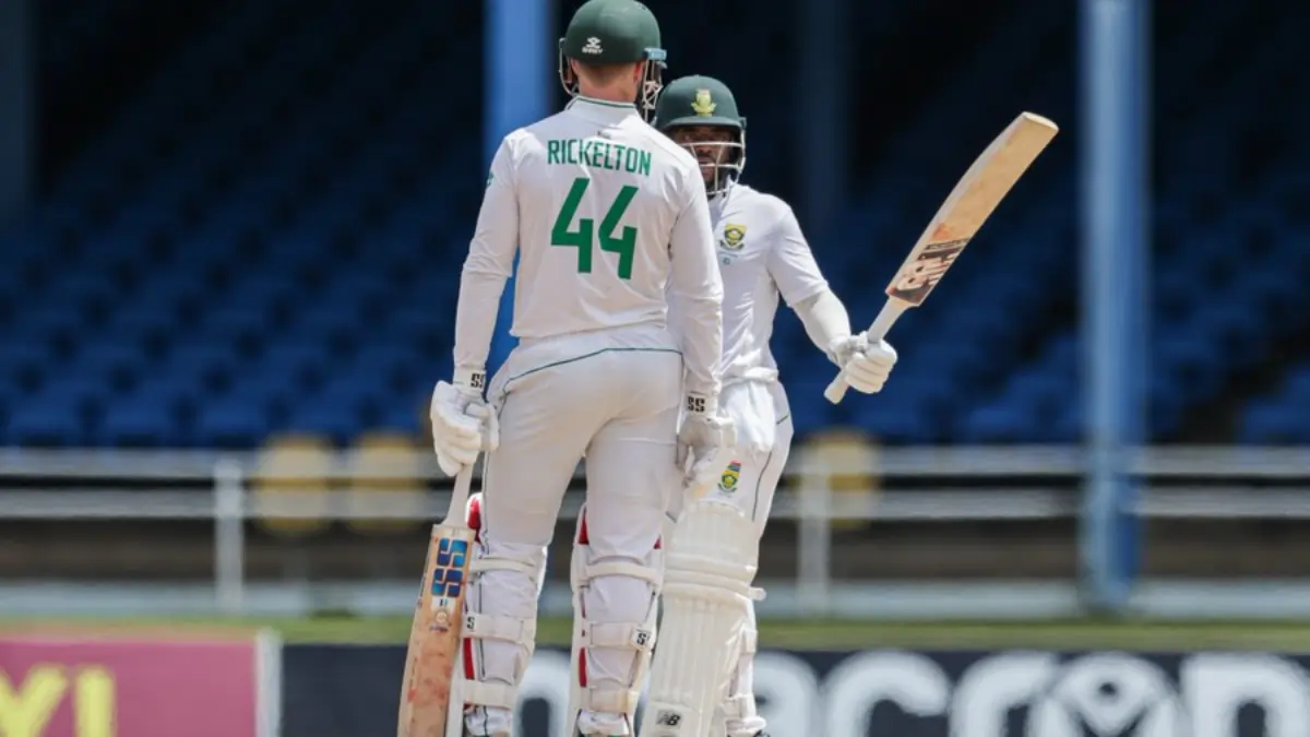 South Africa's Progress in Test Series Against West Indies