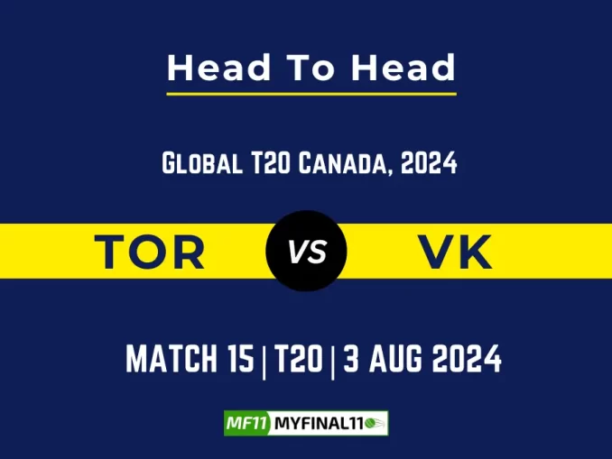 TOR vs VK Player Battle, Head to Head Team Stats, Team Record