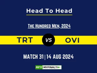 TRT vs OVI Player Battle, Head to Head Team Stats, Player Record