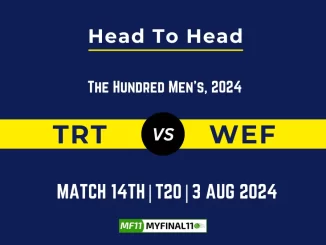 TRT vs WEF Player Battle, Head to Head Team Stats, Team Record