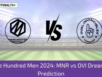 The Hundred Men 2024 MNR vs OVI Dream11 Prediction