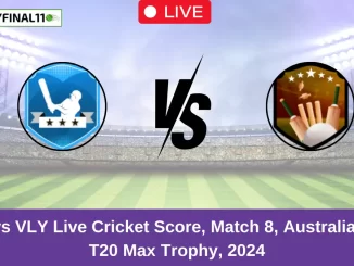 UOQ vs VLY Live Cricket Score, Match 8, Australian KFC T20 Max Trophy, 2024