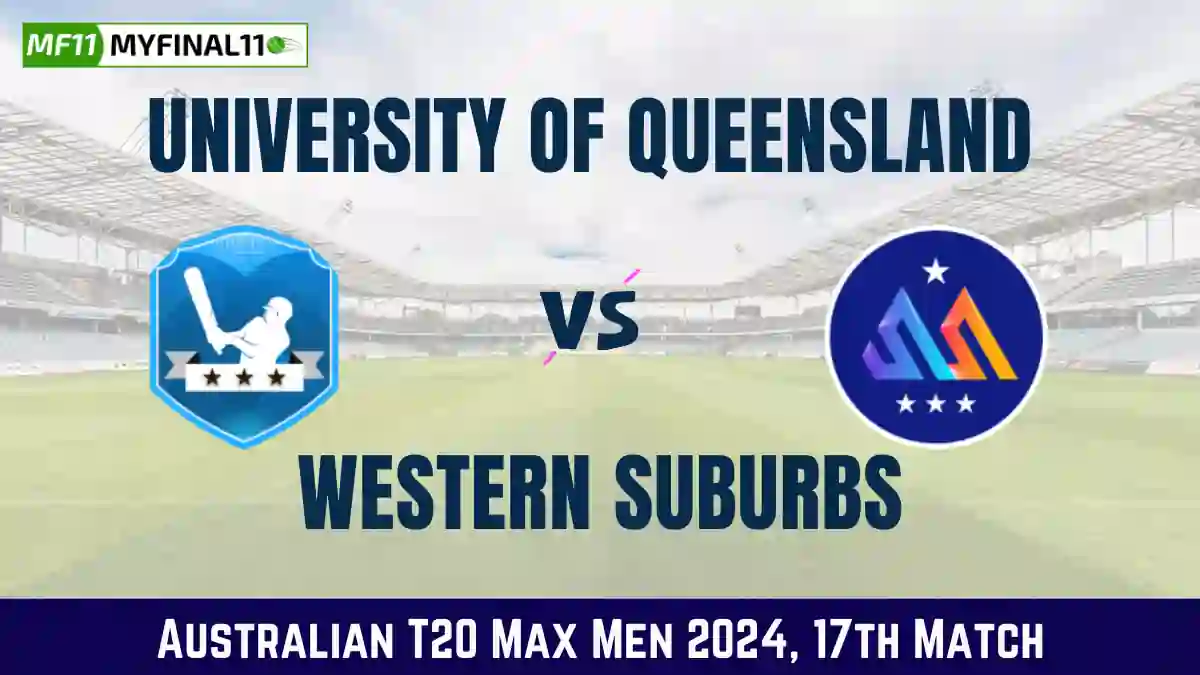 UOQ vs WSS Dream11 Prediction Today: Match 17 Pitch Report, and Player Stats | Australian T20 Max Men 2024