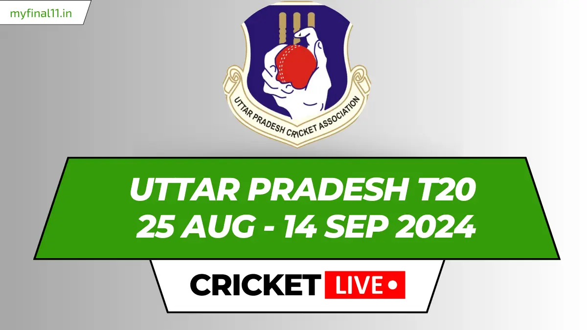 Uttar Pradesh T20 2024 Live Score Cricket Today Matches