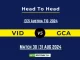 VID vs GCA Player Battle, Head to Head Team Stats, Team Record - ECS T10 Austria 2024