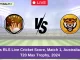 VLY vs RLS Live Cricket Score, Match 1, Australian KFC T20 Max Trophy, 2024