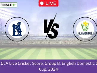 WAS vs GLA Live Cricket Score, Group B, English Domestic One Day Cup, 2024