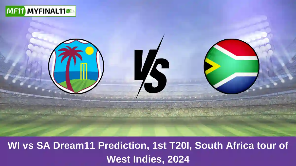 WI vs SA Dream11 Prediction, 1st T20I, South Africa tour of West Indies, 2024