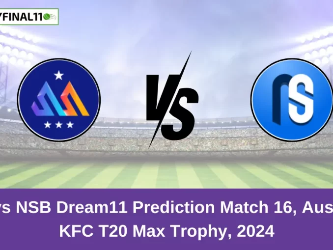 WSS vs NSB Dream11 Prediction Match 16, Australian KFC T20 Max Trophy, 2024