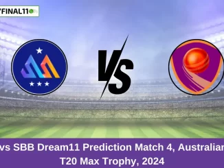 WSS vs SBB Dream11 Prediction Match 4, Australian KFC T20 Max Trophy, 2024