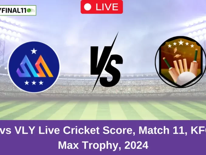 WSS vs VLY Live Cricket Score, Match 11, KFC T20 Max Trophy, 2024