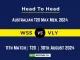 WSS vs VLY Player Battle, Head to Head Team Stats, Team Record - Australian T20 Max Men 2024